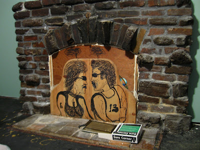 How to paint your fireplace