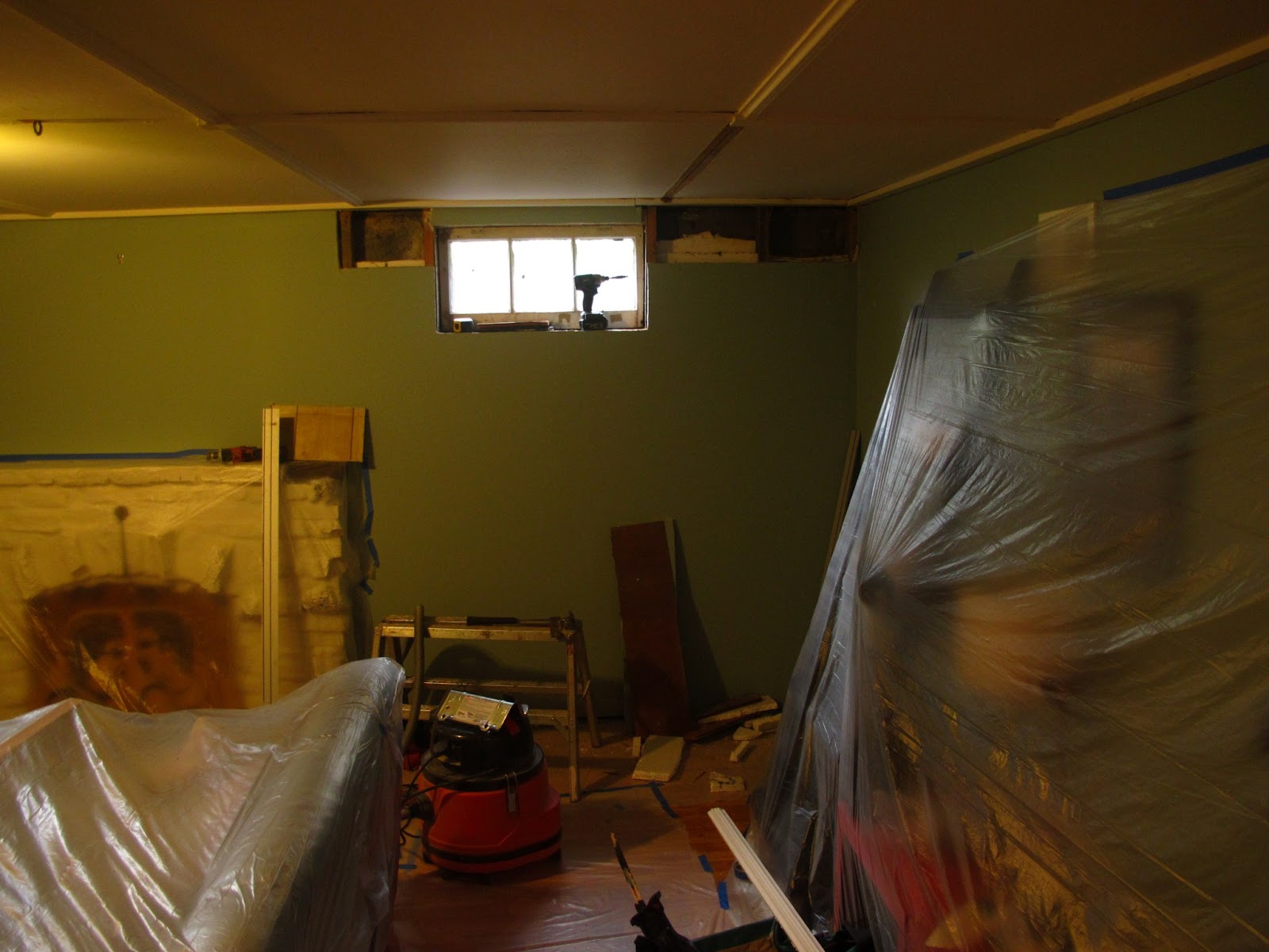 Toiling in the basement. Again.