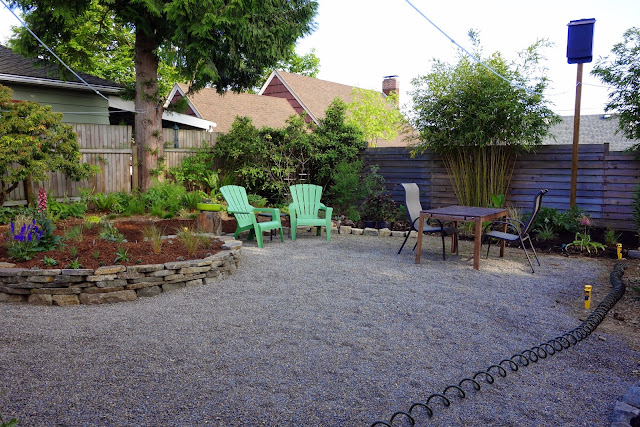 More gravel. More grasses. More sleeping.